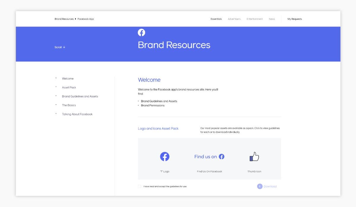 [Saokim.com.vn] Hình ảnh Brand Guidelines của Facebook