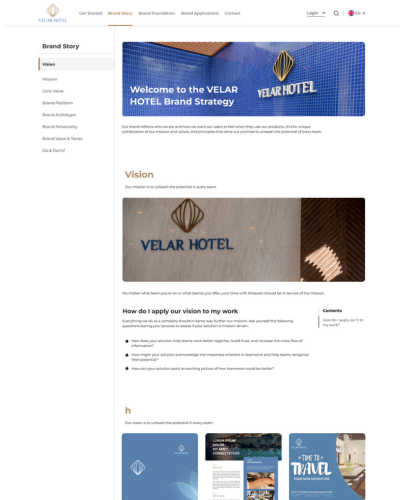 Velar - Brandbook